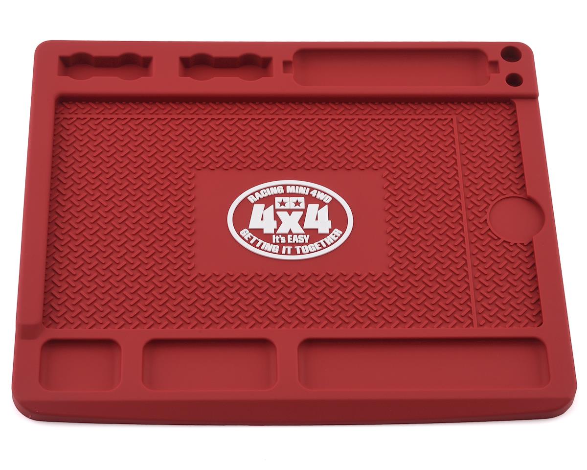 Tamiya JR HG 180x210mm Maintenance Base (Red) (TAM95594)