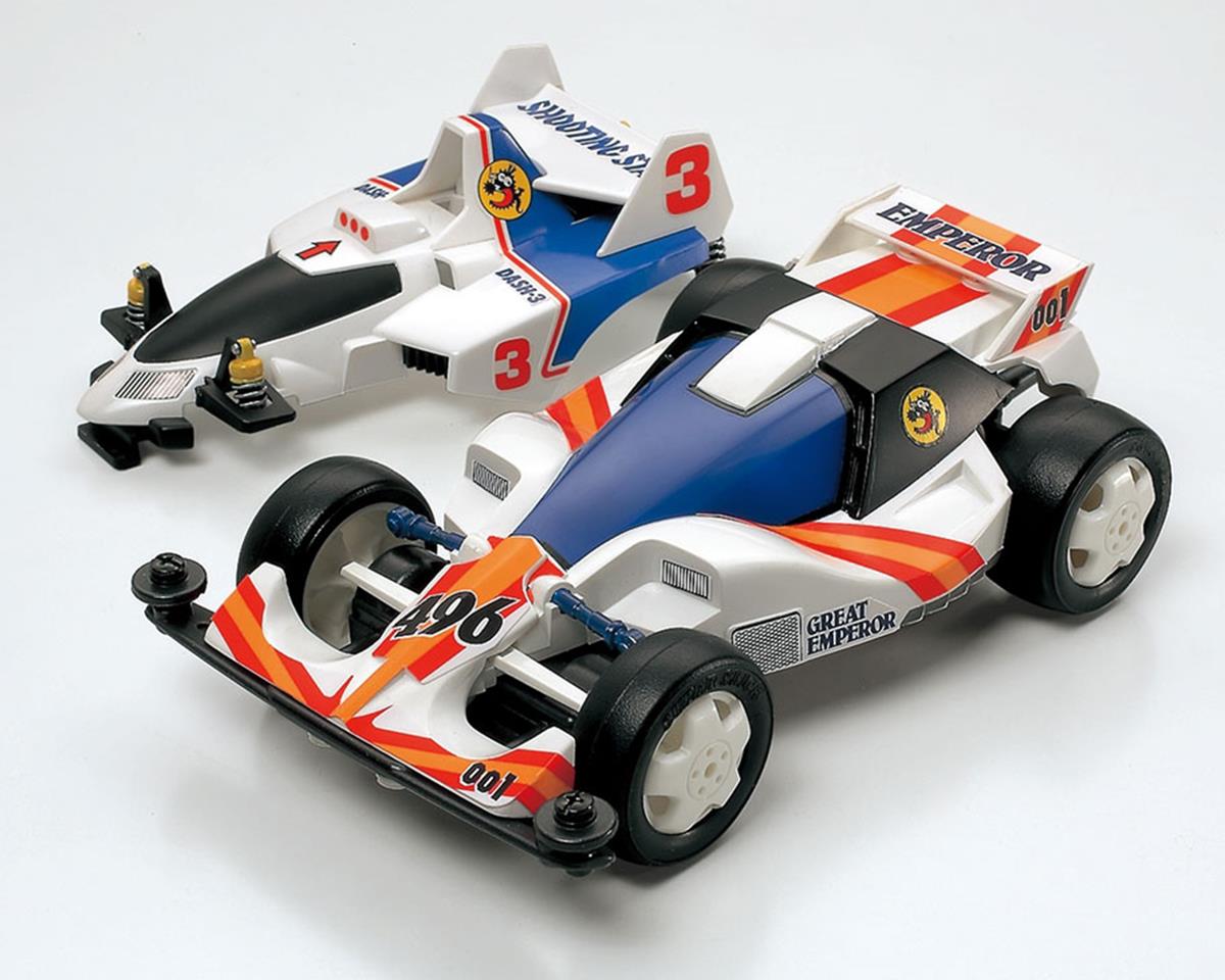 Tamiya 1/32 JR Dash-001 Great Emperor SP Zero Chassis Mini 4WD Kit (TAM95625)