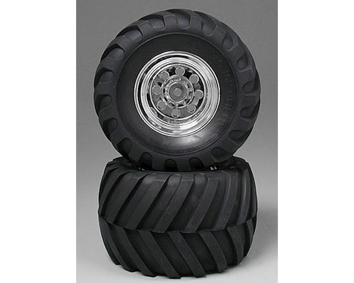 Tamiya Rear Tire/Wheel (2) (58242) (TAM9805619)