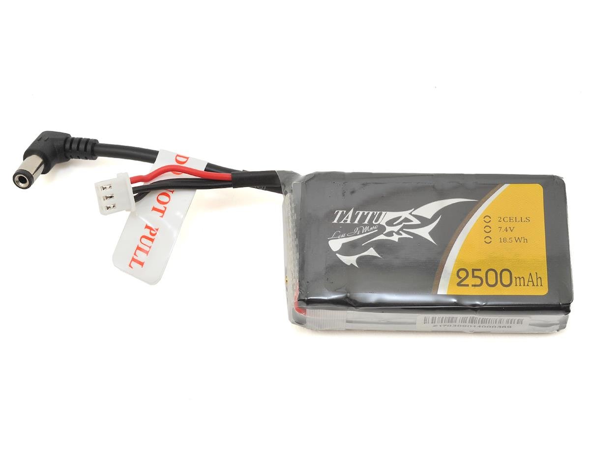Tattu FatShark Goggle 2s LiPo Battery Pack 30C (7.4V/2500mAh) (TAT-2500-2S1P-FS)
