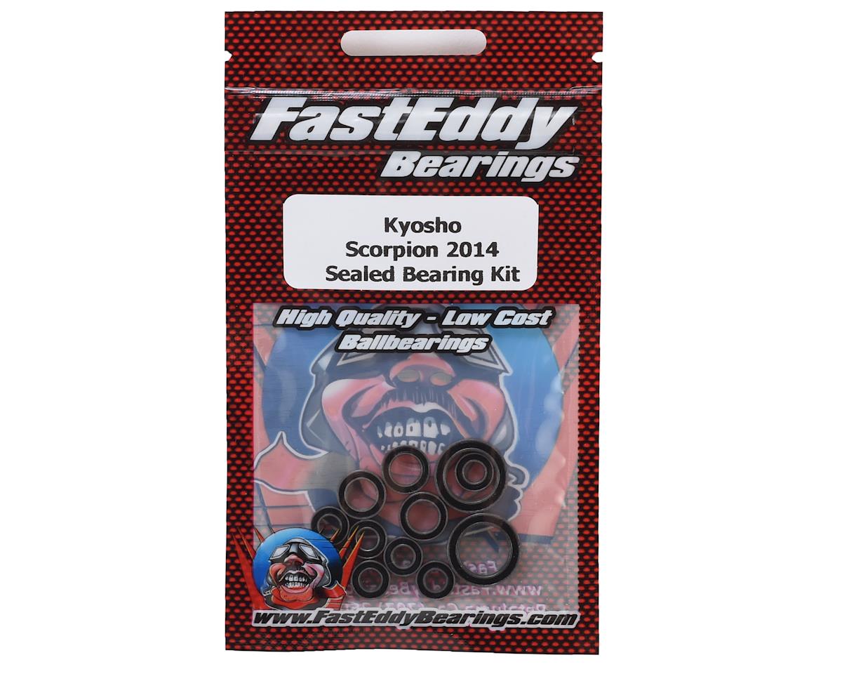 FastEddy Kyosho Scorpion 2014 Sealed Bearing Kit (TFE2156)
