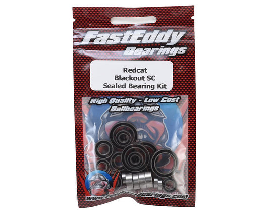 FastEddy Redcat Blackout SC Sealed Bearing Kit (TFE4484)