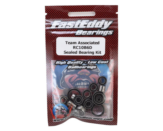 FastEddy Associated RC10 B6D Sealed Bearing Kit (TFE4488)