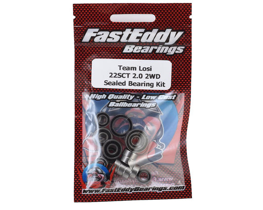 FastEddy Losi 22SCT 2.0 2WD Sealed Bearing Kit (TFE4536)