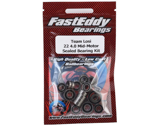 FastEddy Losi 22 4.0 Mid-Motor Sealed Bearing Kit (TFE4546)