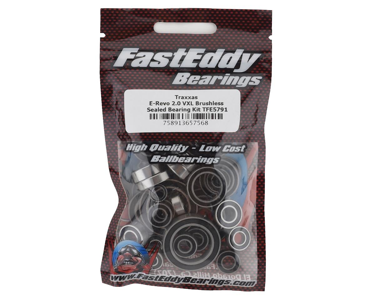 FastEddy Sealed Bearing Kit for Traxxas E-Revo 2.0 VXL Brushless (TFE5791)
