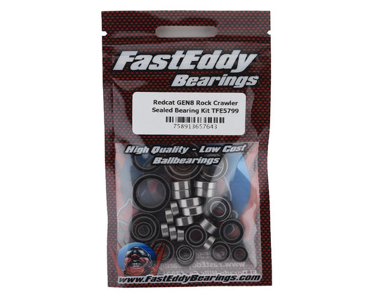 FastEddy Redcat GEN8 Rock Crawler Sealed Bearing Kit (TFE5799)
