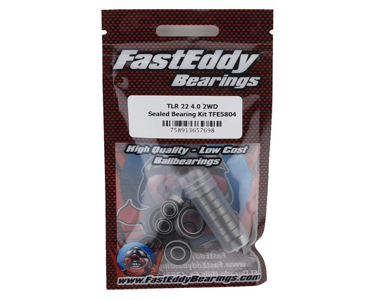 FastEddy TLR 22 4.0 2WD Rubber Sealed Bearing Kit (TFE5804)