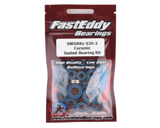 FastEddy SWORKz S35-3 Ceramic Bearing Kit (TFE5820)