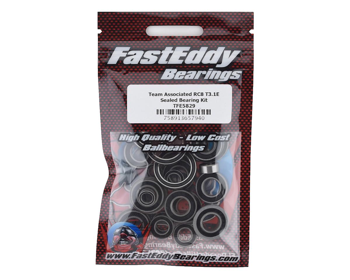 FastEddy Team Associated RC8 T3.1E Sealed Bearing Kit (TFE5829)