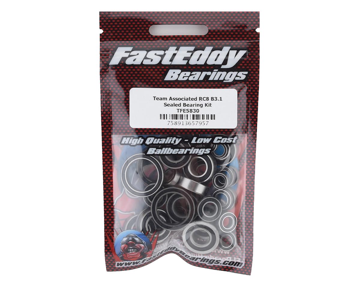 FastEddy Team Associated RC8 B3.1 Sealed Bearing Kit (TFE5830)