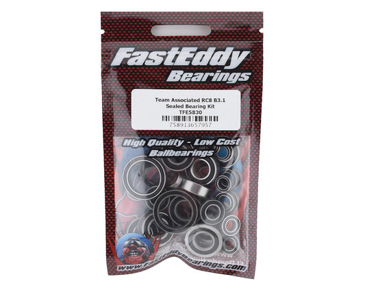 FastEddy Team Associated RC8 B3.1 Sealed Bearing Kit (TFE5830)