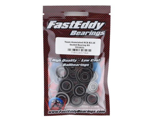 FastEddy Team Associated RC8 B3.1E Sealed Bearing Kit (TFE5831)