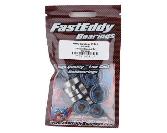 FastEddy Arrma Limitless 6S BLX Ceramic Sealed Bearing Kit (TFE5845)