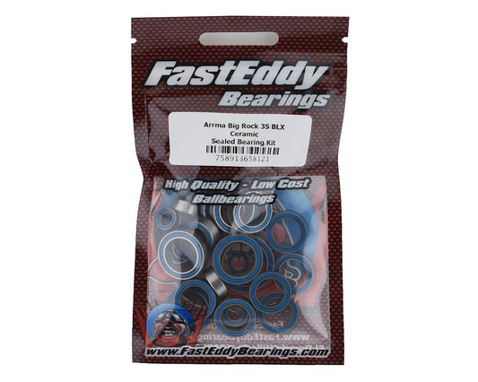 FastEddy Arrma Big Rock 3S BLX Ceramic Sealed Bearing Kit (TFE5847)