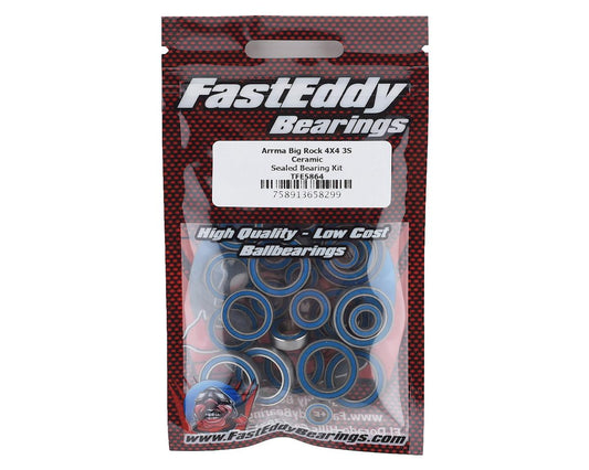 FastEddy Arrma Big Rock 4X4 3S Ceramic Sealed Bearing Kit (TFE5864)