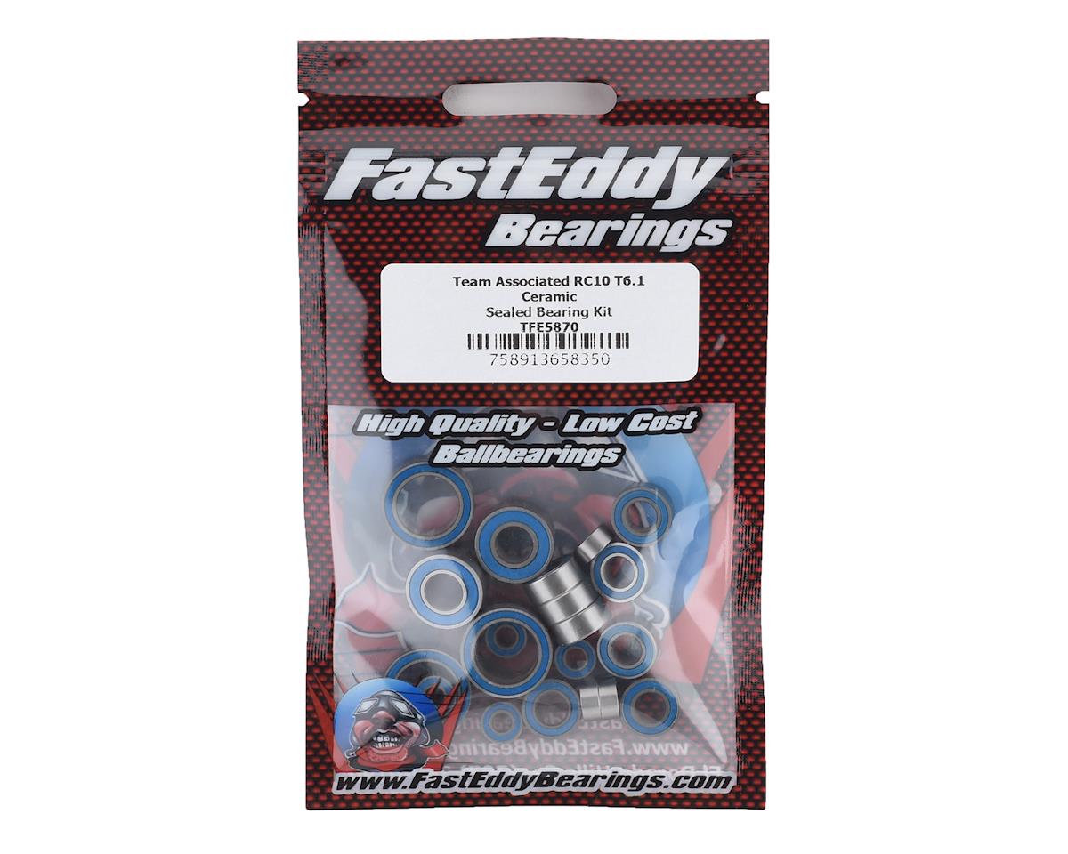 FastEddy Team Associated RC10 T6.1 Ceramic Sealed Bearing Kit (TFE5870)