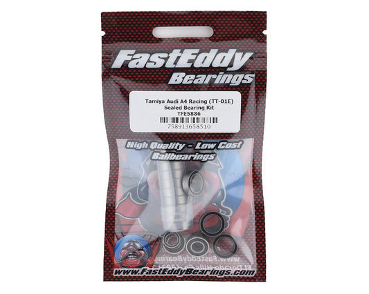 FastEddy Tamiya Audi A4 Racing Sealed Bearing Kit (TT-01E) (TFE5886)