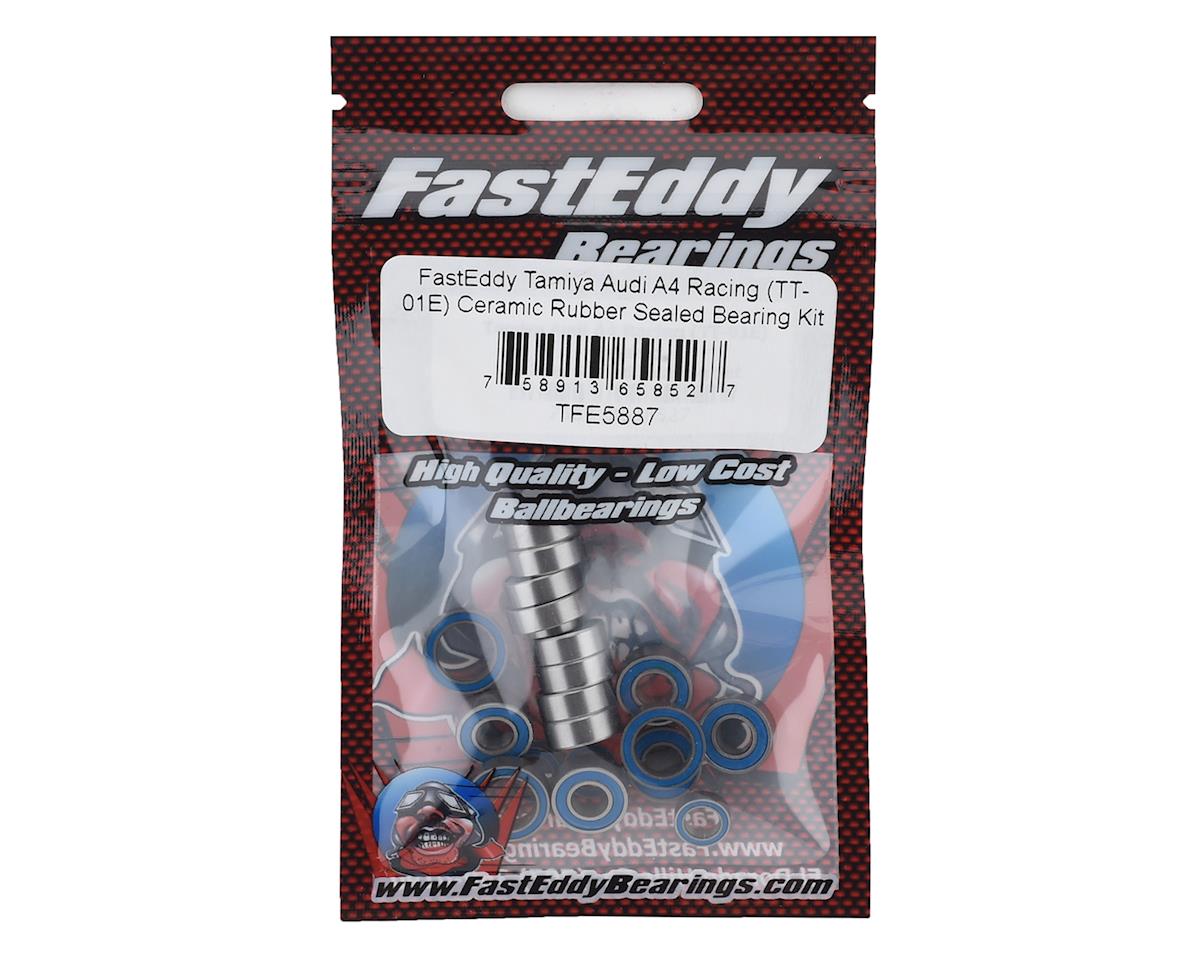 FastEddy Tamiya Audi A4 Racing (TT-01E) Ceramic Rubber Sealed Bearing Set (TFE5887)