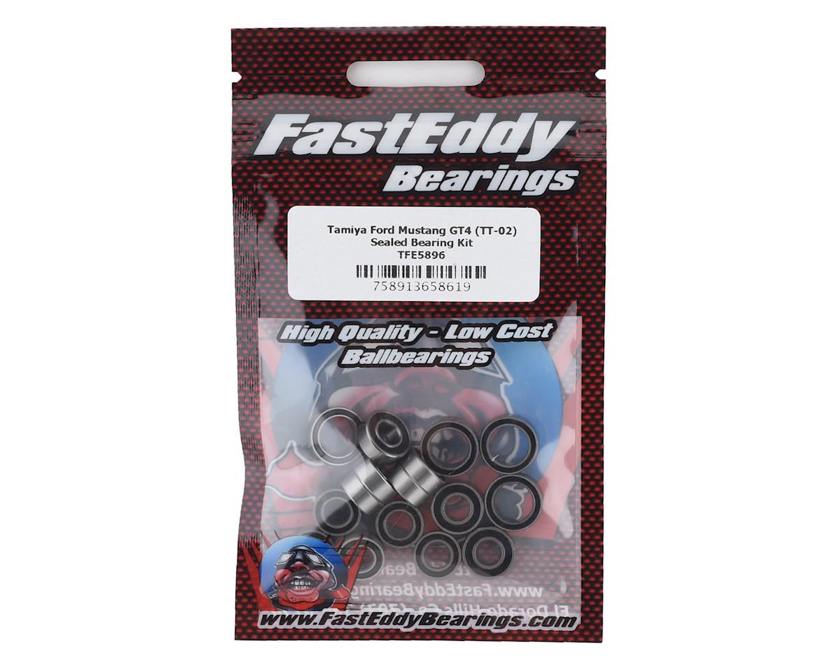 FastEddy Tamiya Ford Mustang GT4 Sealed Bearing Kit (TT-02) (TFE5896)