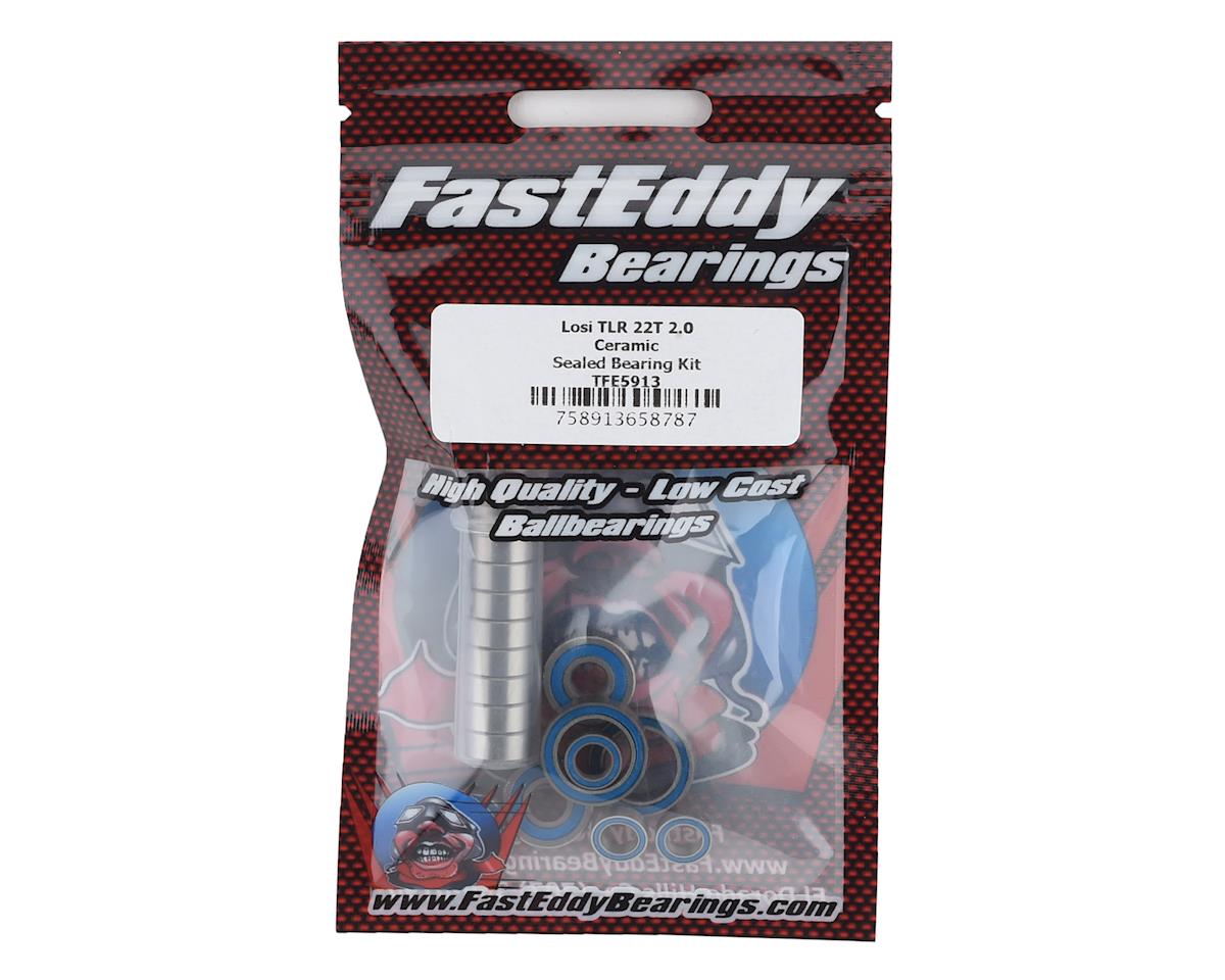 FastEddy Losi TLR 22T 2.0 Ceramic Sealed Bearing Kit (TFE5913)