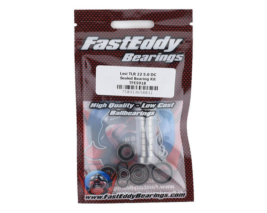 FastEddy Losi TLR 22 5.0 DC Sealed Bearing Kit (TFE5918)