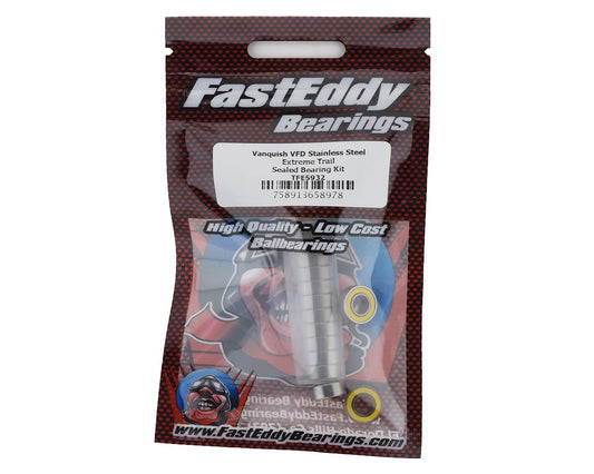 FastEddy Vanquish VFD Stainless Steel Extreme Trail Bearing Kit (TFE5932)