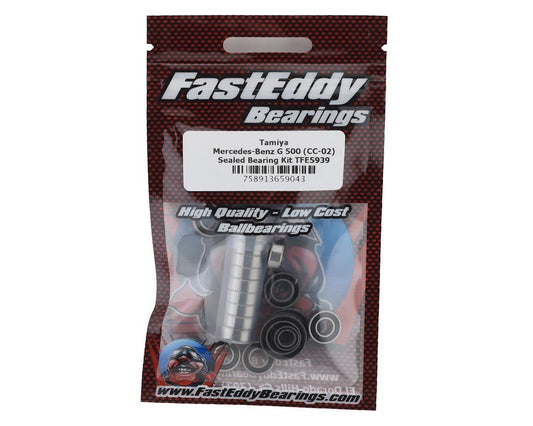 FastEddy Tamiya Mercedes-Benz G 500 Sealed Bearing Kit (CC-02) (TFE5939)