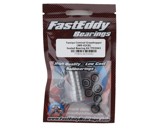 FastEddy Tamiya Comical Grasshopper Sealed Bearing Kit (WR-02CB) (TFE5943)