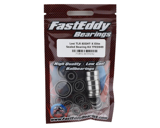 FastEddy Losi TLR 8IGHT-X Elite Sealed Bearing Kit (TFE5949)