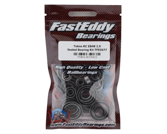 FastEddy Tekno RC EB48 2.0 Sealed Bearing Kit (TFE5977)