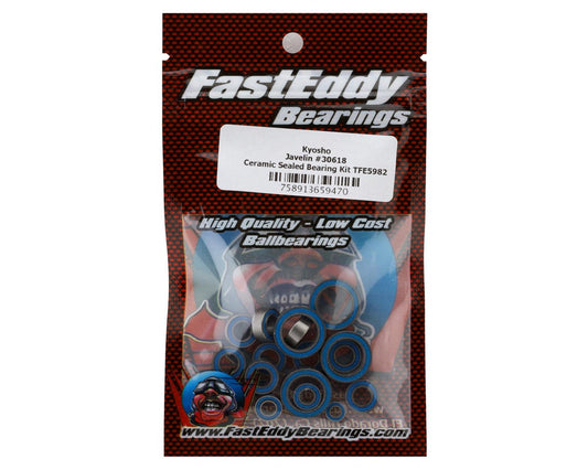 FastEddy Kyosho Javelin Ceramic Sealed Bearing Kit (TFE5982)