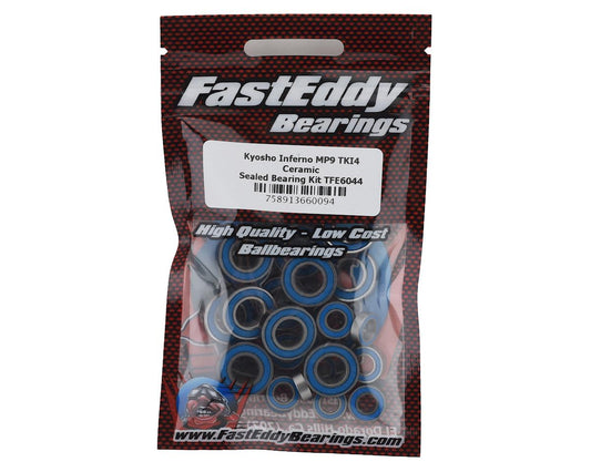 FastEddy Kyosho Inferno MP9 TKI4 Ceramic Sealed Bearing Kit (TFE6044)