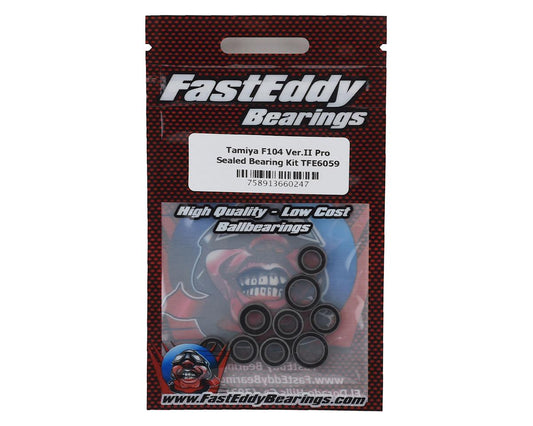 FastEddy Tamiya F104 Ver.II Pro Sealed Bearing Kit (TFE6059)