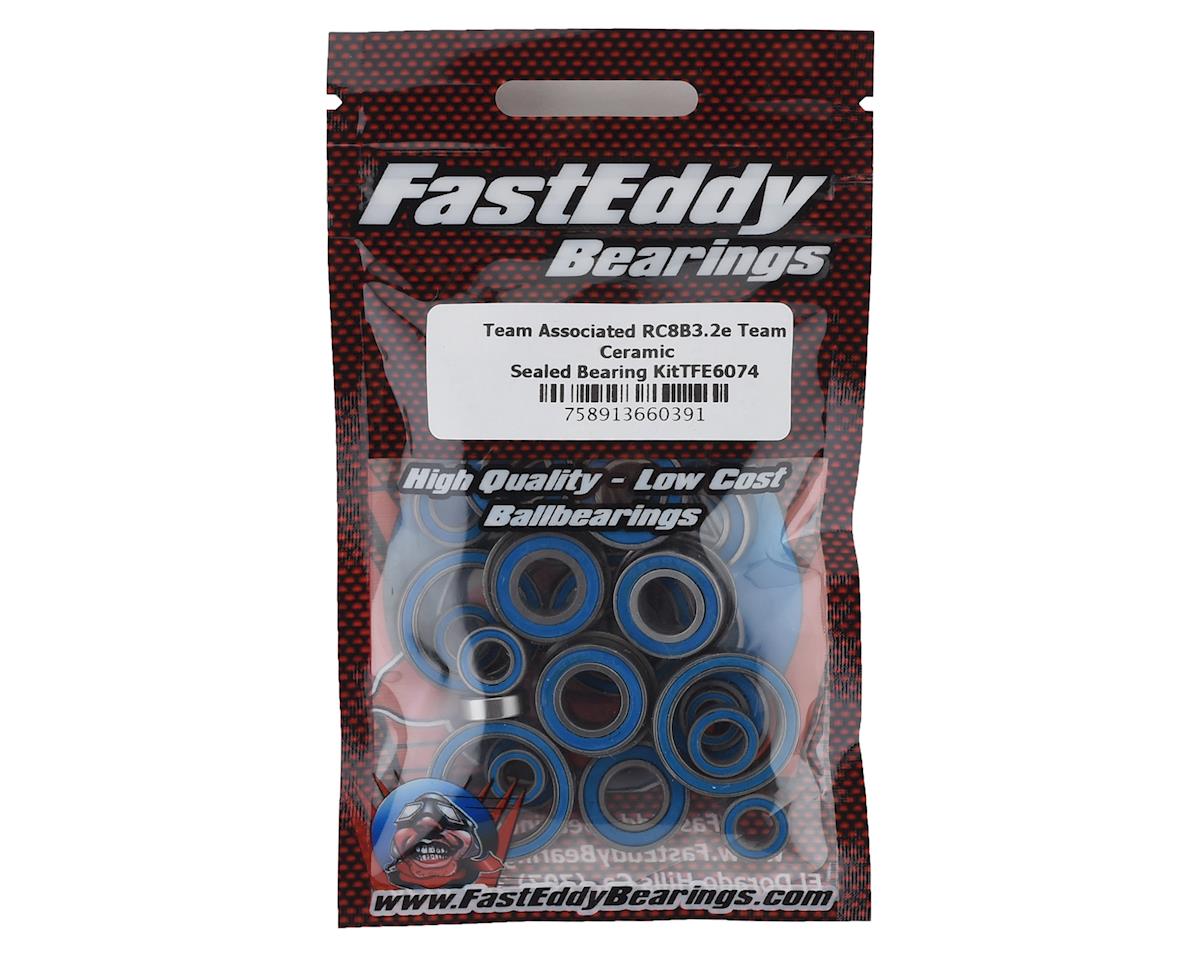 FastEddy Associated RC8B3.2e Team Ceramic Sealed Bearing Kit (TFE6074)