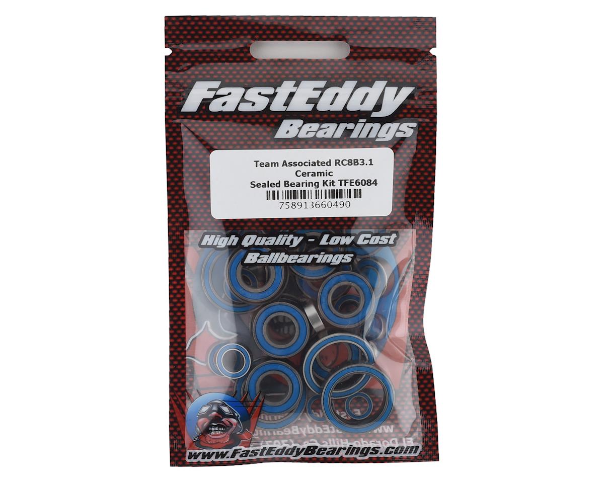 FastEddy Associated RC8B3.1 Ceramic Sealed Bearing Kit (TFE6084)
