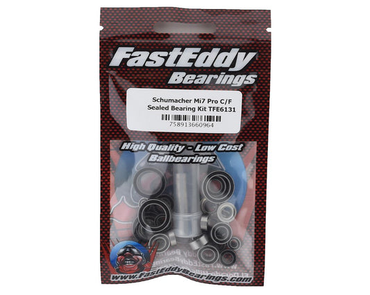 FastEddy Schumacher Mi7 Pro C/F Sealed Bearing Kit (TFE6131)