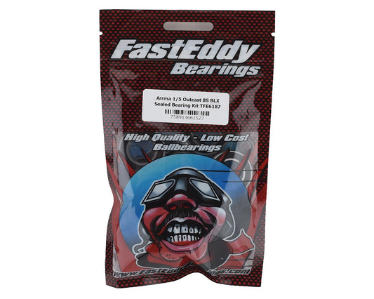 FastEddy Arrma 1/5 Outcast 8S BLX Sealed Bearing Kit (TFE6187)
