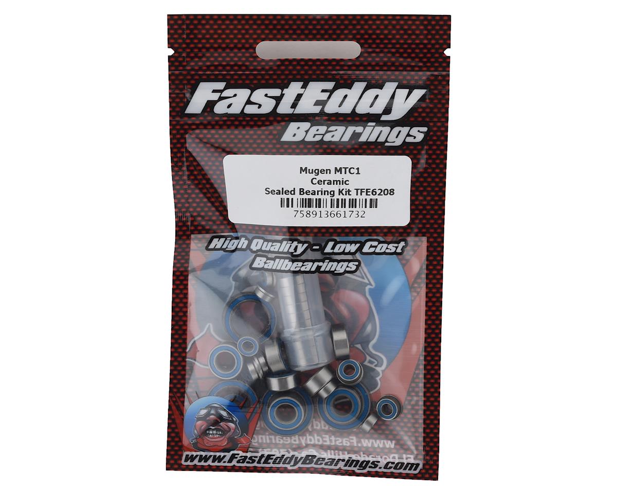 FastEddy Mugen MTC1 Ceramic Sealed Bearing Kit (TFE6208)
