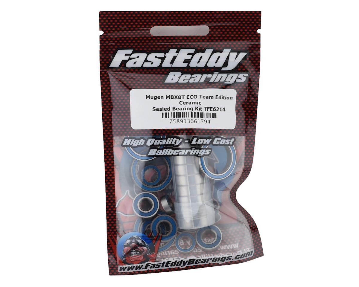 FastEddy Mugen MBX8T ECO Team Edition Ceramic Sealed Bearing Kit (TFE6214)