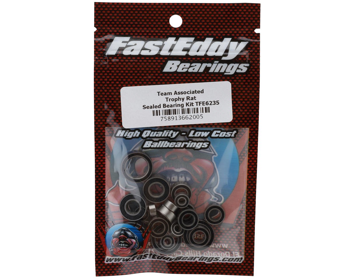 FastEddy Team Associated Trophy Rat Sealed Bearing Kit (TFE6235)