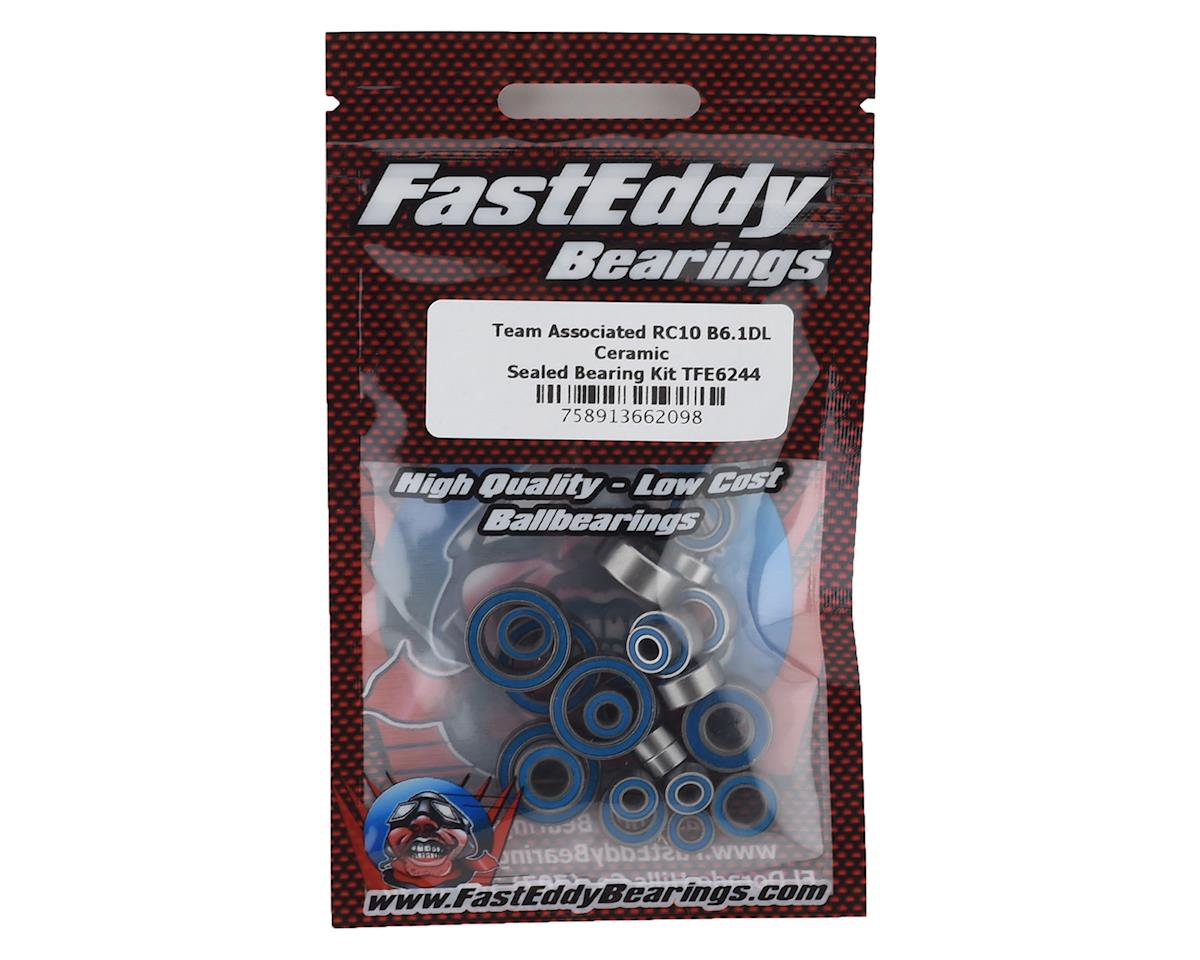 FastEddy Associated RC10 B6.1DL Ceramic Sealed Bearing Kit (TFE6244)
