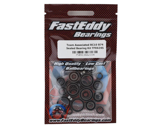 FastEddy Associated RC10 B74 Sealed Bearing Kit (TFE6245)