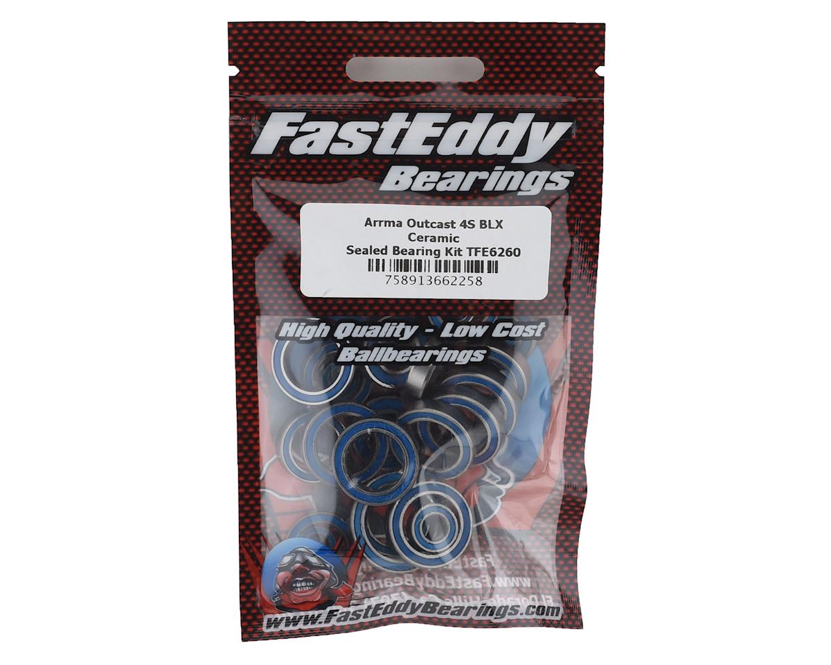 FastEddy Arrma Outcast 4S BLX Ceramic Sealed Bearing Kit (TFE6260)