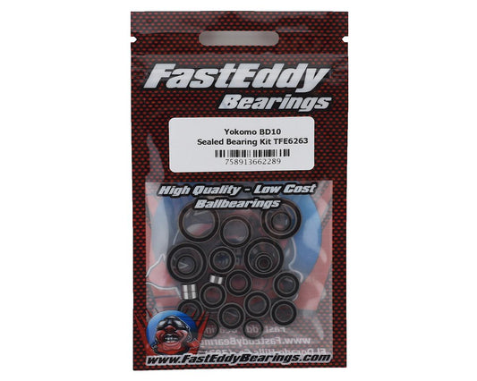 FastEddy Yokomo BD10 Sealed Bearing Kit (TFE6263)