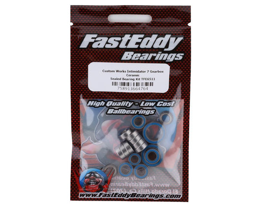 FastEddy Custom Works Intimidator 7 Gearbox Ceramic Sealed Bearing Kit (TFE6511)