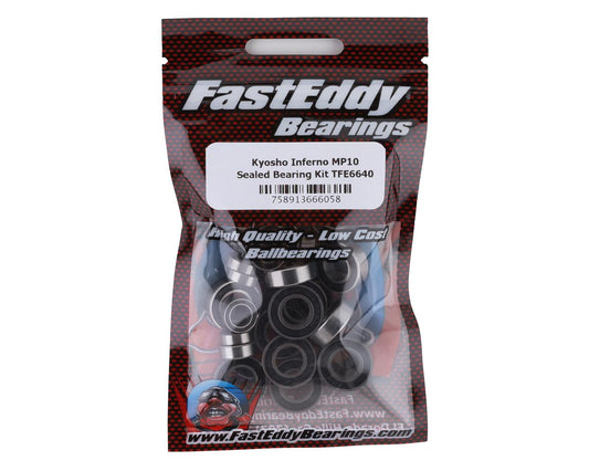 FastEddy Kyosho Inferno MP10 Sealed Bearing Kit (TFE6640)