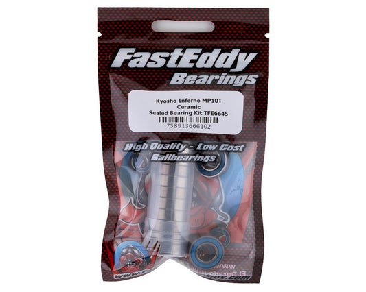 FastEddy Kyosho Inferno MP10T Ceramic Sealed Bearing Kit (TFE6645)