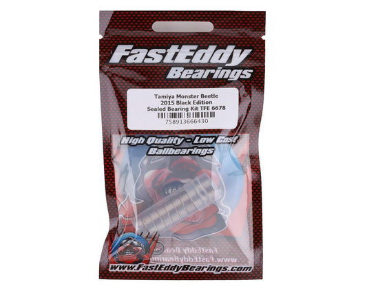 FastEddy Tamiya Monster Beetle 2015 Black Edition Sealed Bearing (TFE6678)