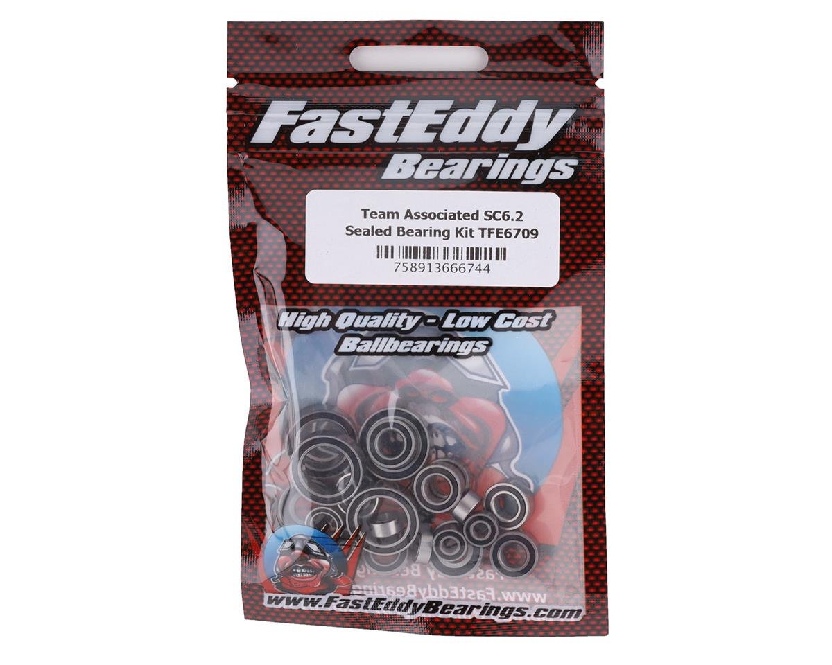 FastEddy Team Associated SC6.2 Sealed Bearing Kit (TFE6709)